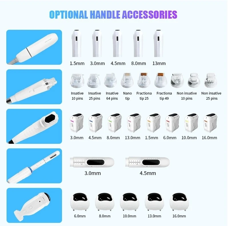 6 in 1 Hifu Ultrasound Beauty Machine 5
