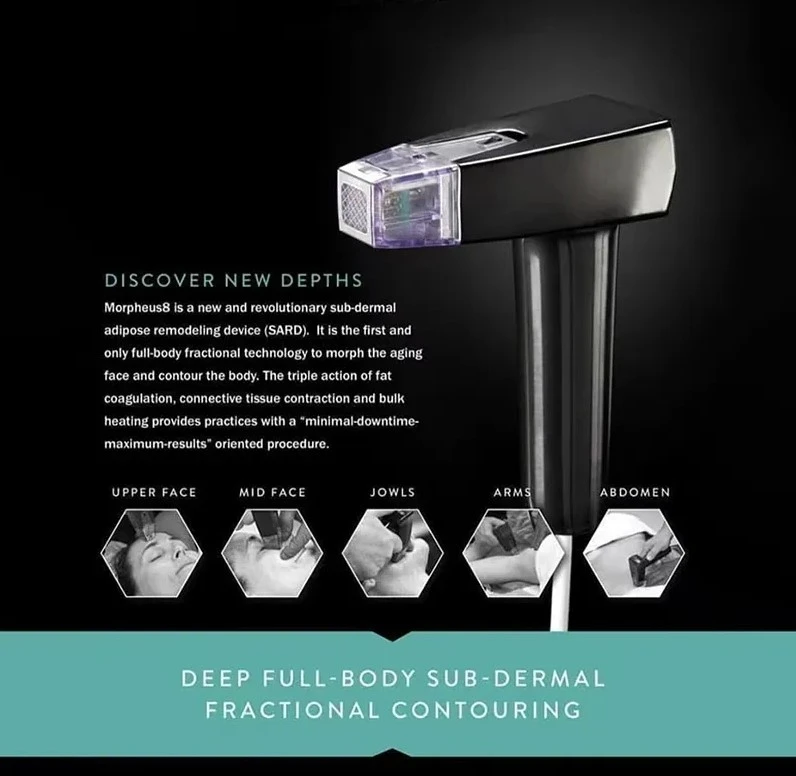 Fractional RF Microneedling Morpheus 8 Machine 9 Fractional RF Microneedling Morpheus 8 Machine 9