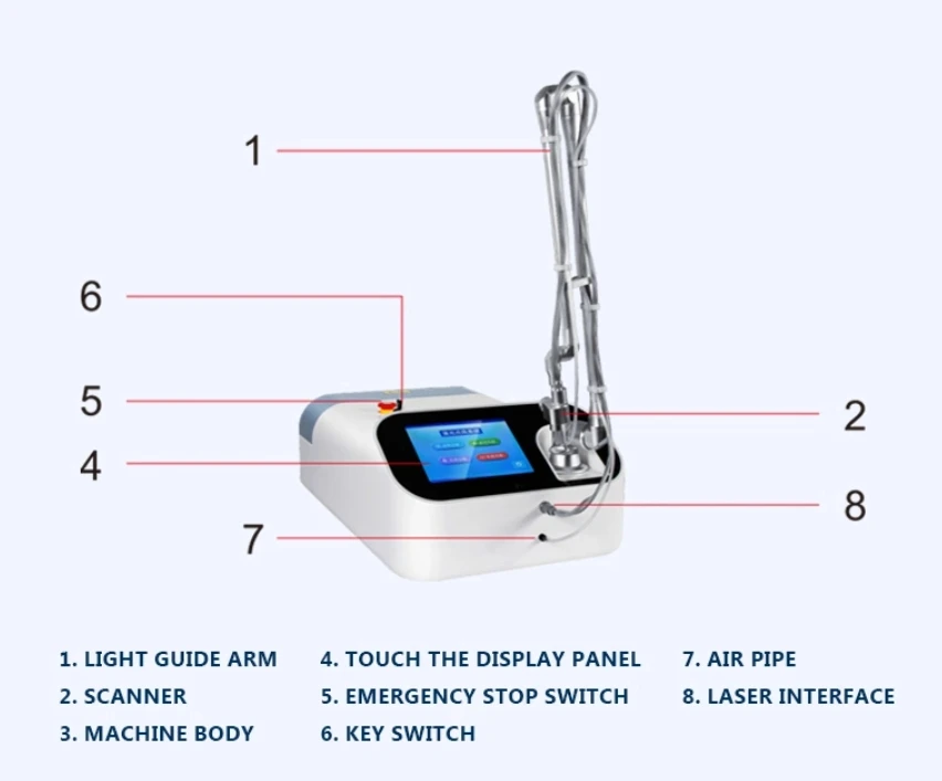 Co2 Laser Skin Resurfacing Machine 11